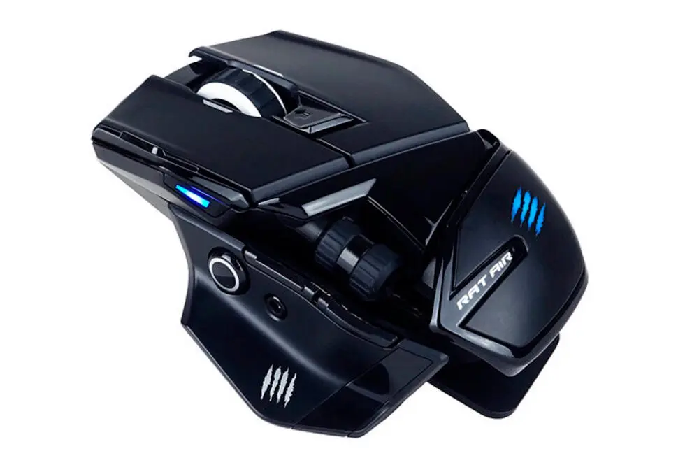 MAD CATZ MOUPMCMR04DHAMBL00 | Gaming Mouse Wired/Wireless with Charging Pad