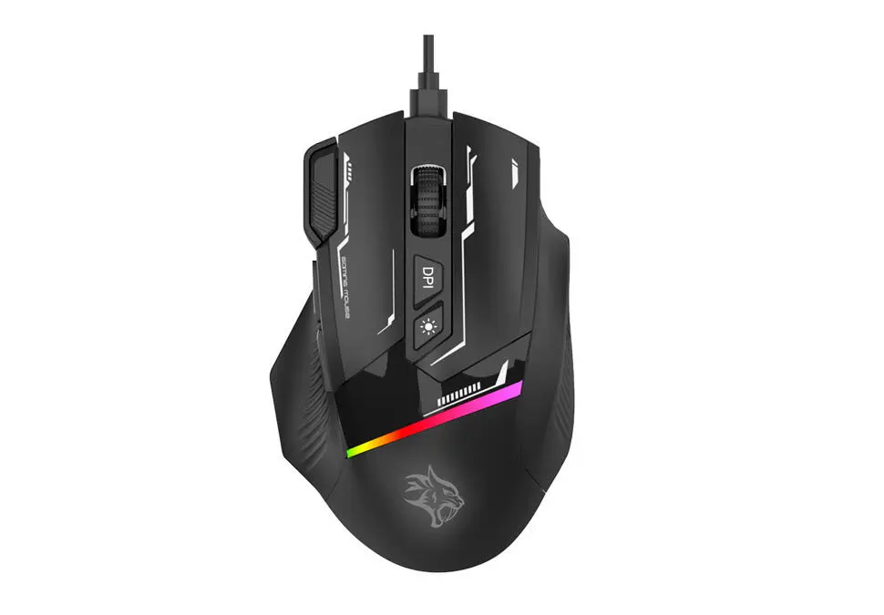 Porodo MOUPORPDX321 | Simli Oýun Syçanjygy Ergonomiki RGB