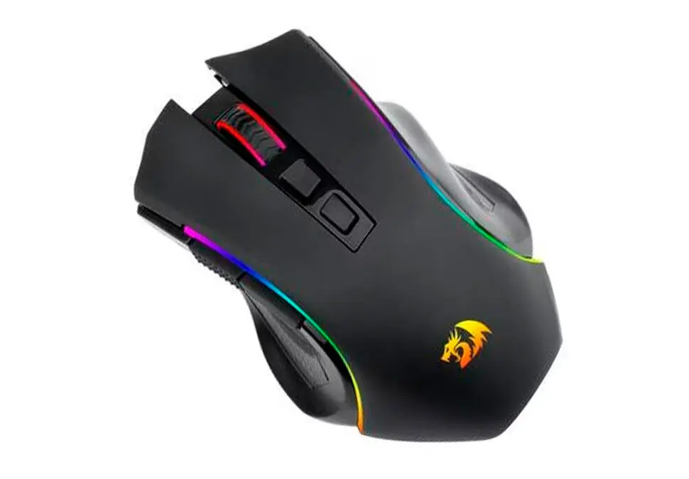 Redragon M602-KS | Oýun syçanjygy simli/simsiz 7 düwme RGB batareýa