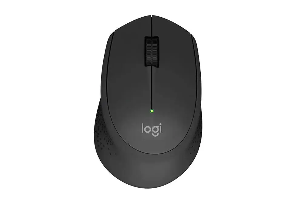 Logitech MOULM280 | Беспроводная мышь Эргономичная Черная