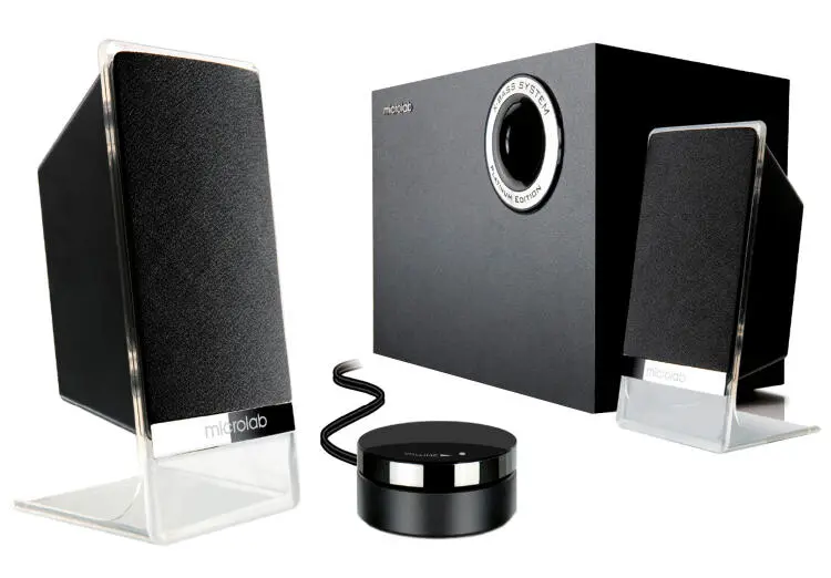 Microlab SPM200PLAT | PC Speaker System 2.1 Bluetooth 40 W