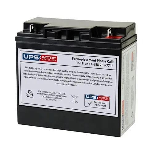 UPS BATTERY UPSB12V18A | UPS Battery 12V 18Ah Sealed Lead-Acid