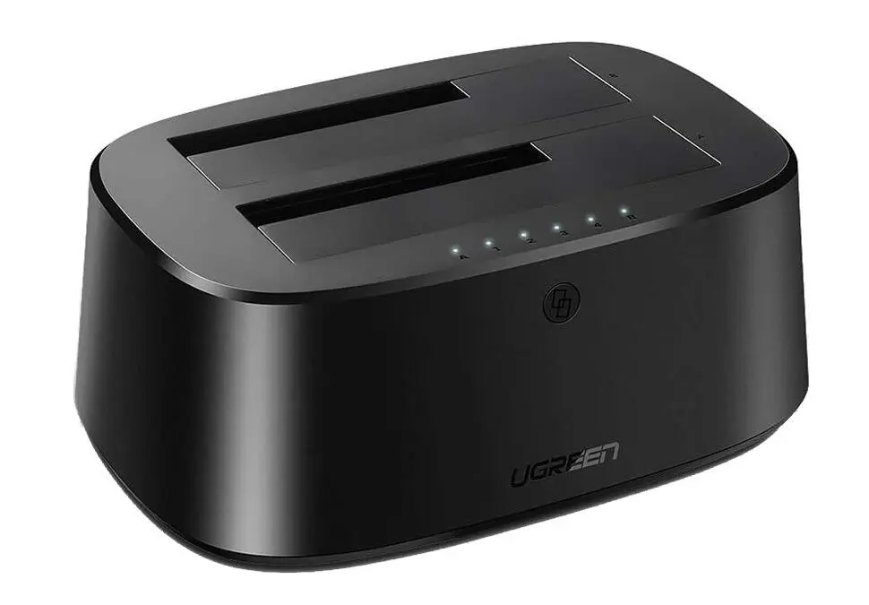 UGREEN DSUGCM198 | Док-станция для 2x 2.5"/3.5" HDD USB 3.0