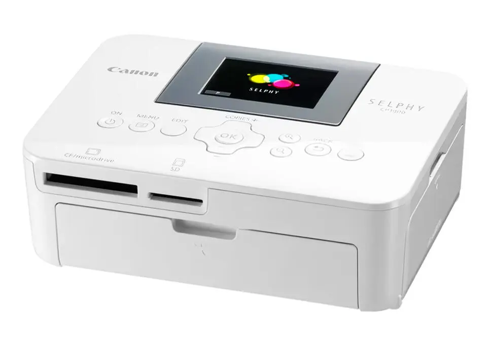 Canon Selphy CP1000 | Фотопринтер 300 DPI с SD-слотом