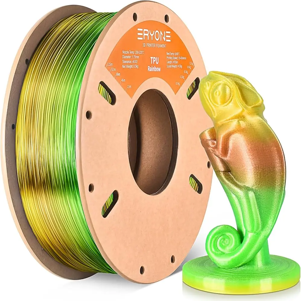 Eryone FILERRBPLA1CLAS | 3D Printer ýüplügi 1,75mm Rainbow Silk PLA