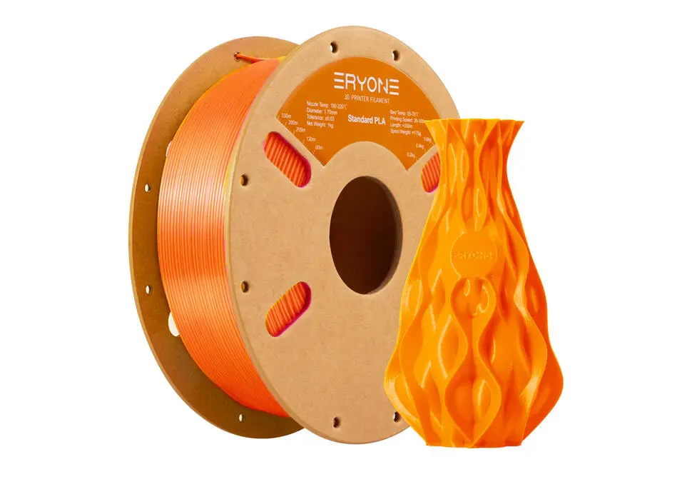 ERYONE FILEPLA1BLK | 3D Printer Filament PLA 1.75mm Black