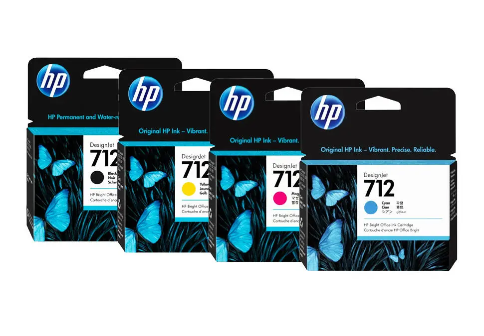 HP CART712C | Plotter Kartuşy Cyan Original DesignJet T630 üçin