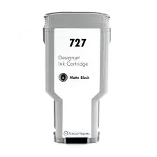 HP CART727MBLK | Plotter Kartuşy Mat Gara 300 ml