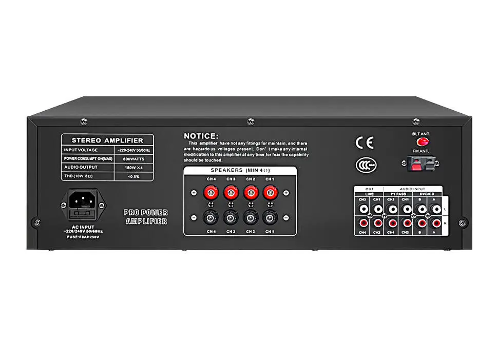 Vlliodor DS-1051U | Potolok Gürleýji Kuwetlendiriji 180W USB Bluetooth