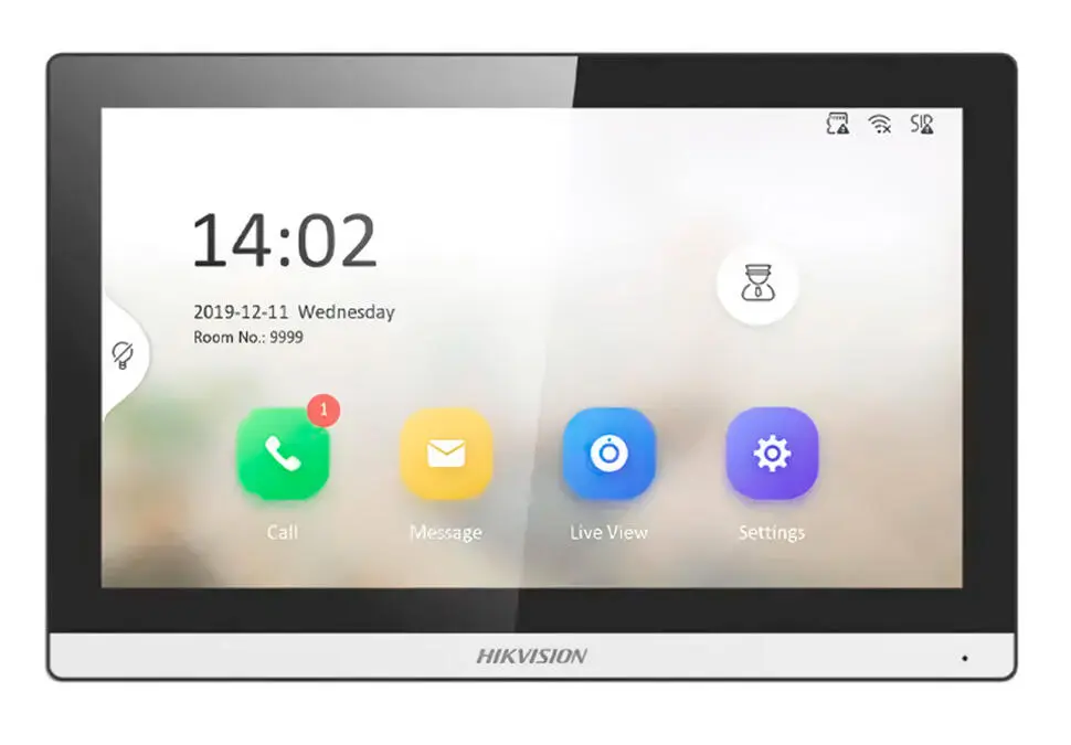Hikvision DS-KH6350-TE1 | IP Video Intercom 7" LCD Touchscreen