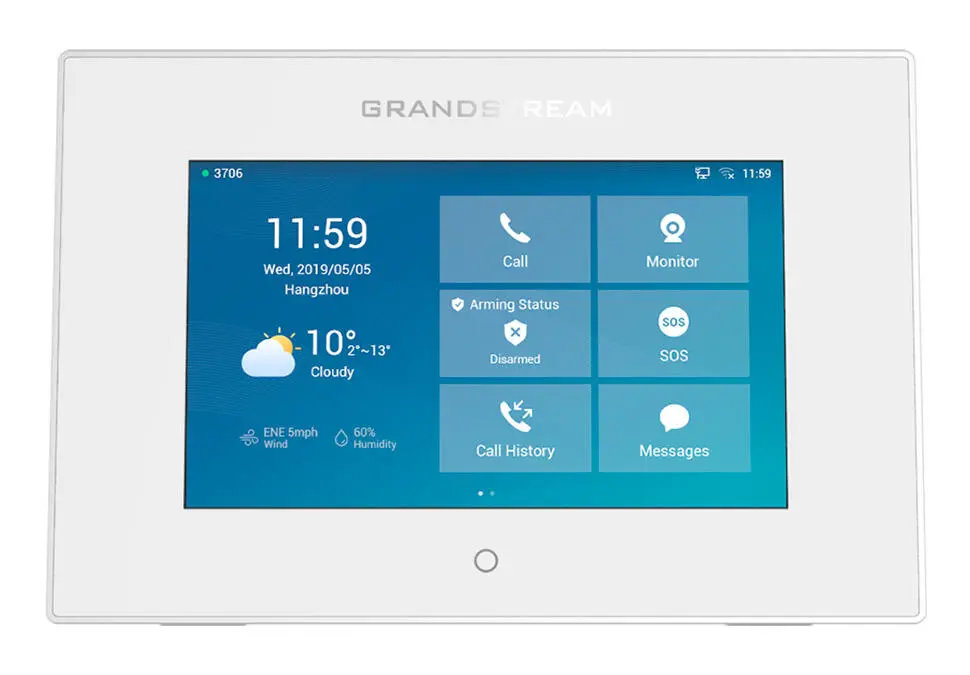 Grandstream DOMGSC3570 | IP Domophone 7-inch Touchscreen