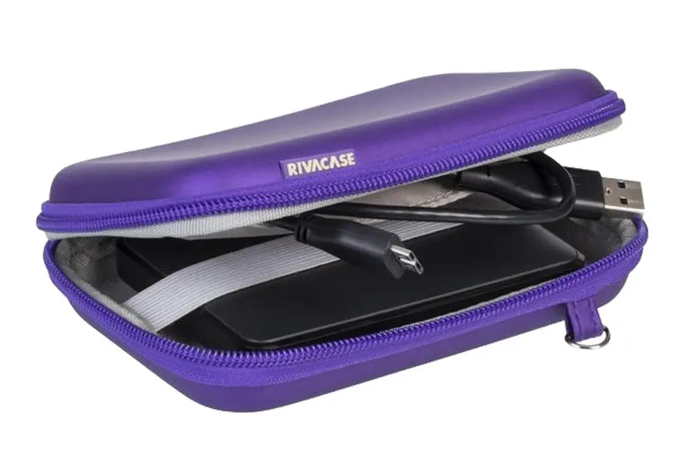 RIVACASE HDDCRC9101VIO | External HDD Pouch Ultraviolet