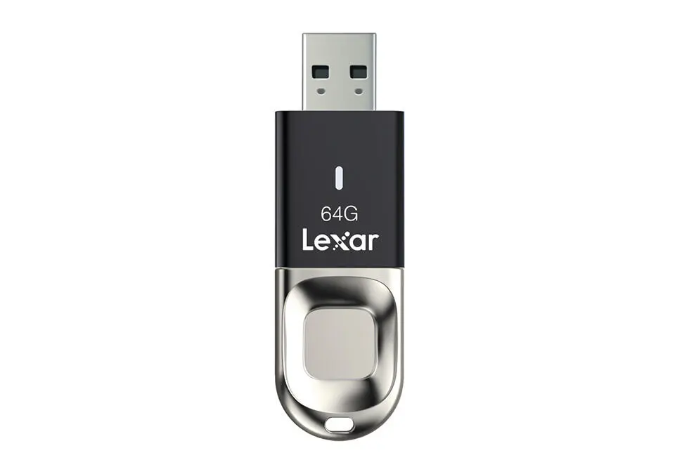 Lexar F35 FLLE64GF35 | USB флеш-накопитель 64ГБ с биометрической защитой