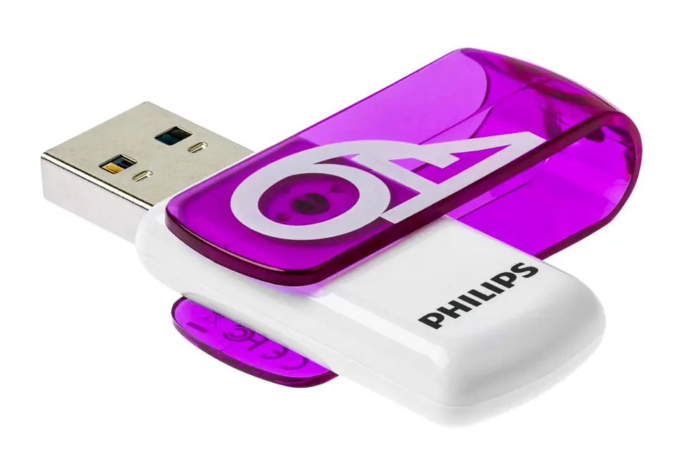 Philips FLPH64GFD05B | USB Flash Drive 64GB USB 2.0 Purple