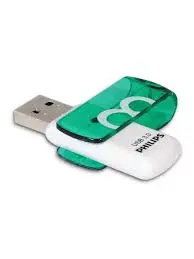 Philips FLPH8GFD05B | Flash Drive 8GB USB 2.0 White