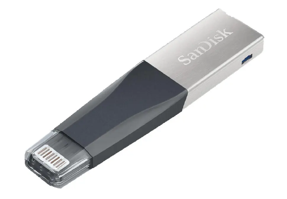SanDisk FLSA128GSDIX | Флеш-накопитель 128ГБ USB 3.0 Lightning для iPhone