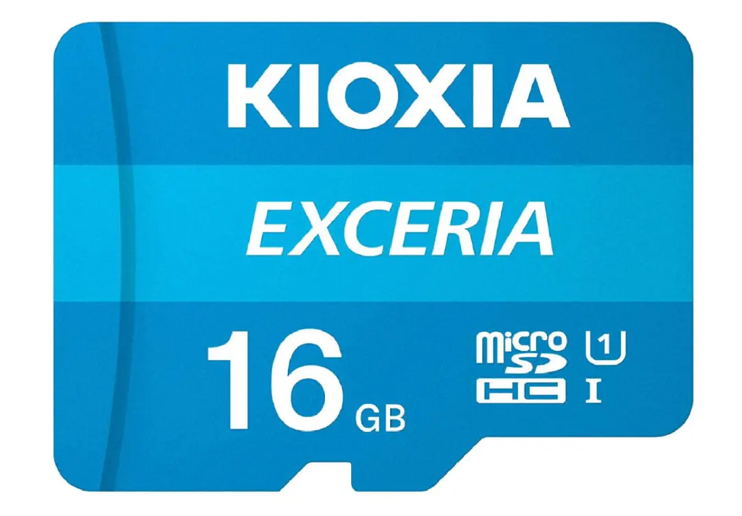 Toshiba MICSDKI16GC10 | microSD Card 16GB Class 10 with Adapter