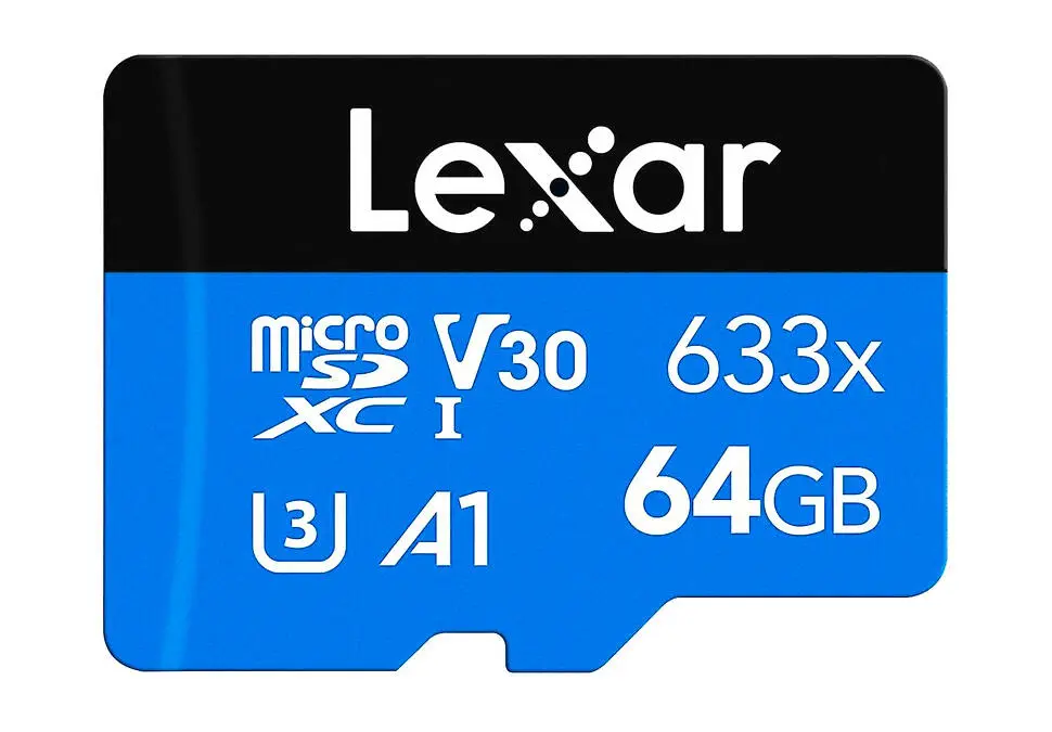 Lexar MICSDLE64GC10 | Карта памяти MicroSD 64GB Class10 100MB/s
