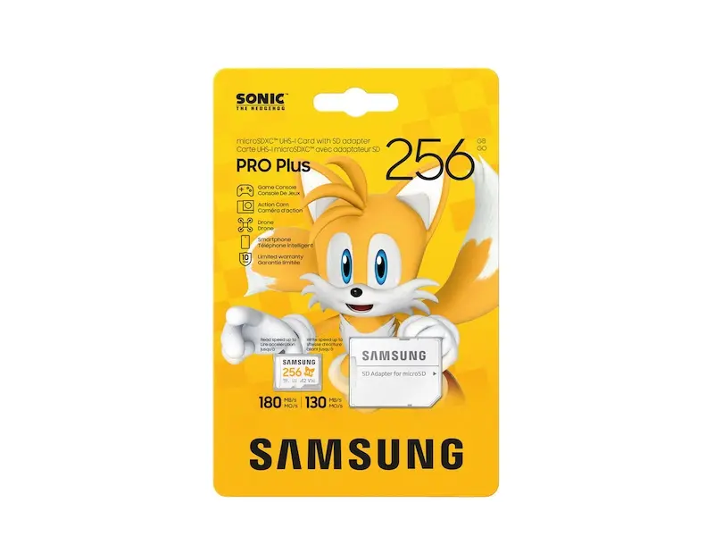 Samsung MICSDSAM256GC10 | microSD kart 256GB PRO Plus 130MB/s + Adapter