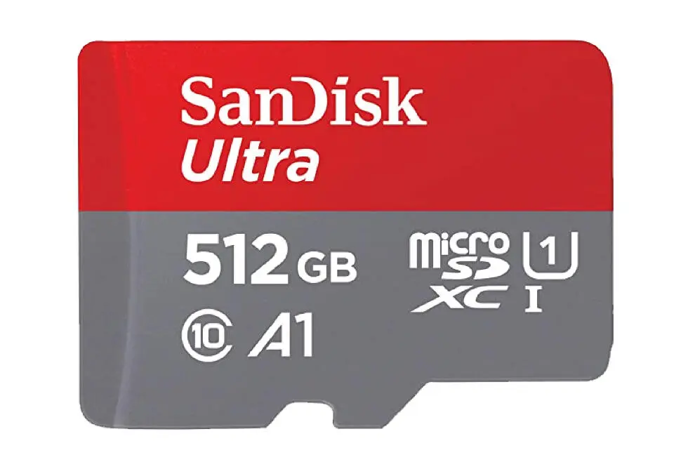 SanDisk MICSDSA512GC10 | MicroSD Card 512GB Class10 UHS-I 150MB/s