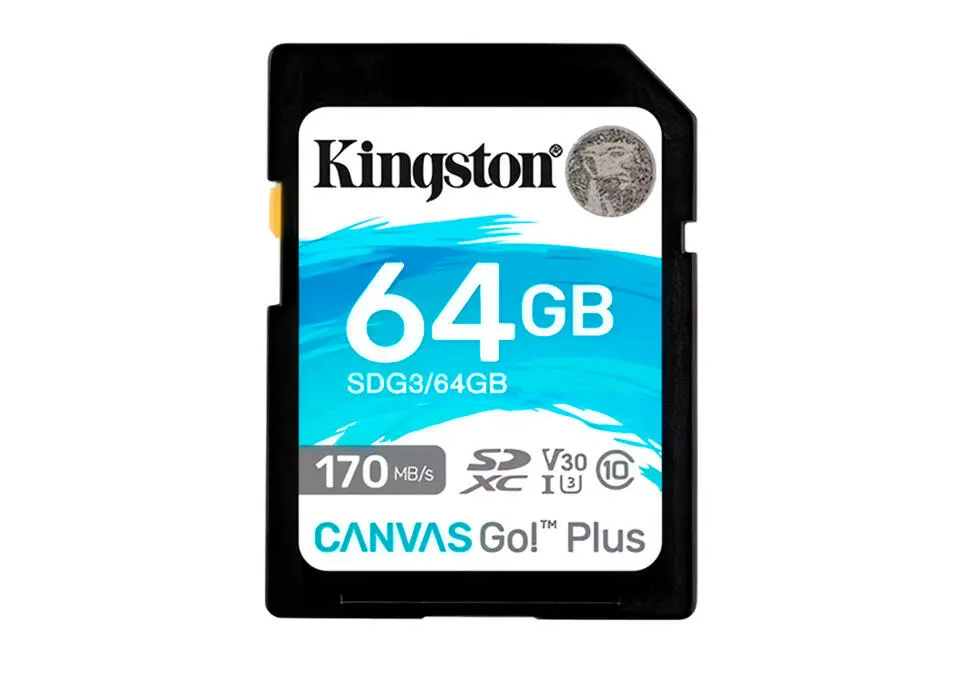 Kingston MICSDKI64GSDG3 | SD karta 64GB UHS-I 170MB/s