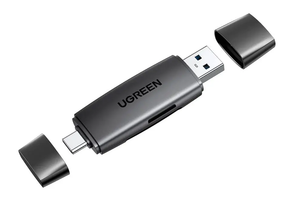 UGREEN CM304 | Kartoçka Okyjysy USB 3.0 Type-C SD TF
