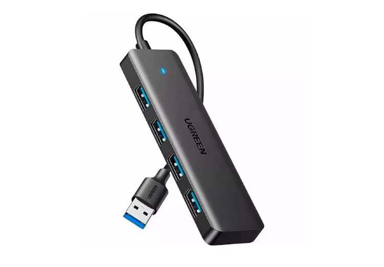 UGREEN CM219 | USB HUB 4x USB 3.0 15 sm kabel gara reňk