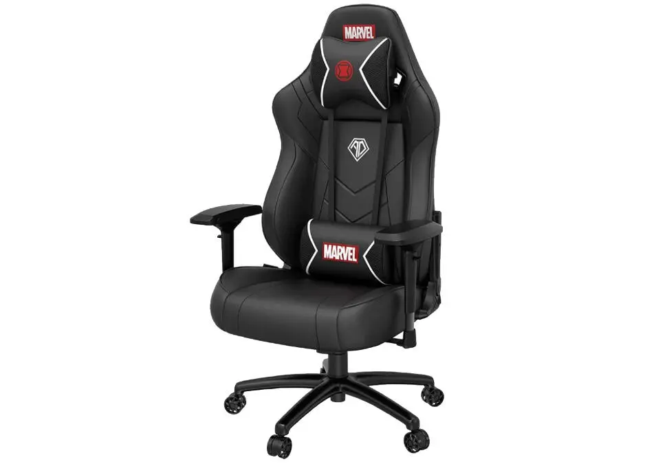 ANDASEAT GCAD19-09-B-PV | Oýunçynyň oturgyjy Black Widow Marvel 120kg