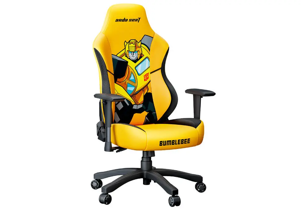 ANDASEAT GCAD18YC-18-DHF-PVC | Gaming Chair 120kg Ergonomic Bumblebee Edition