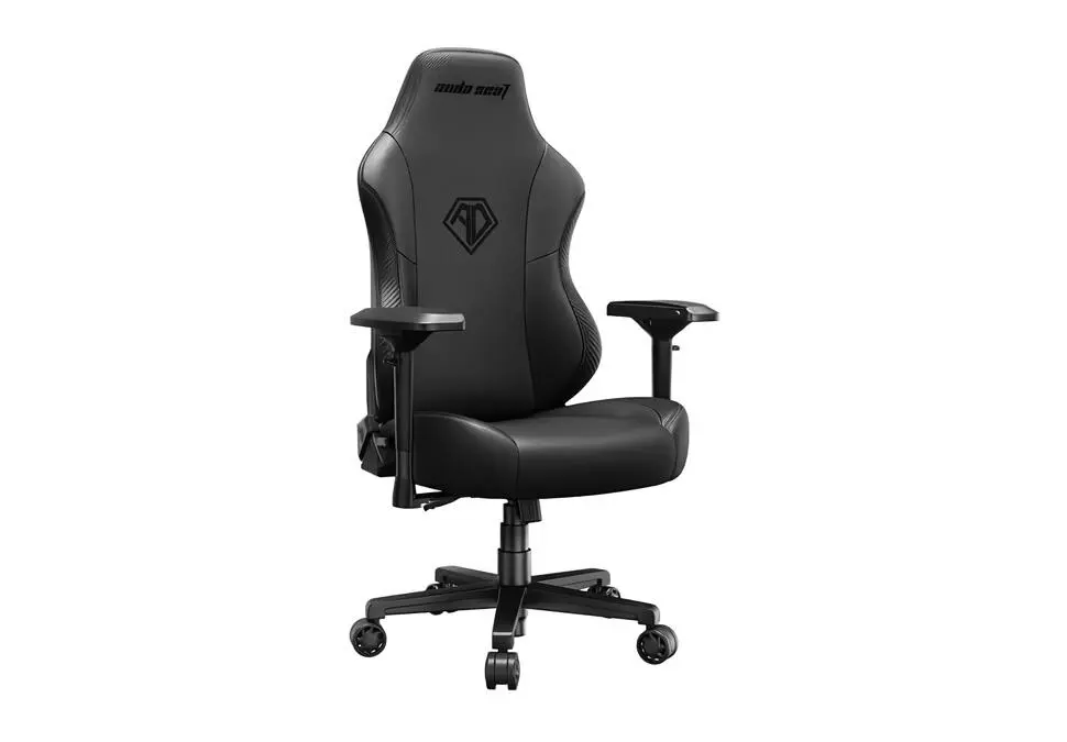 ANDASEAT GCAD18Y-06-GV-B-PVC | Gaming Chair 120kg Capacity Leather Black