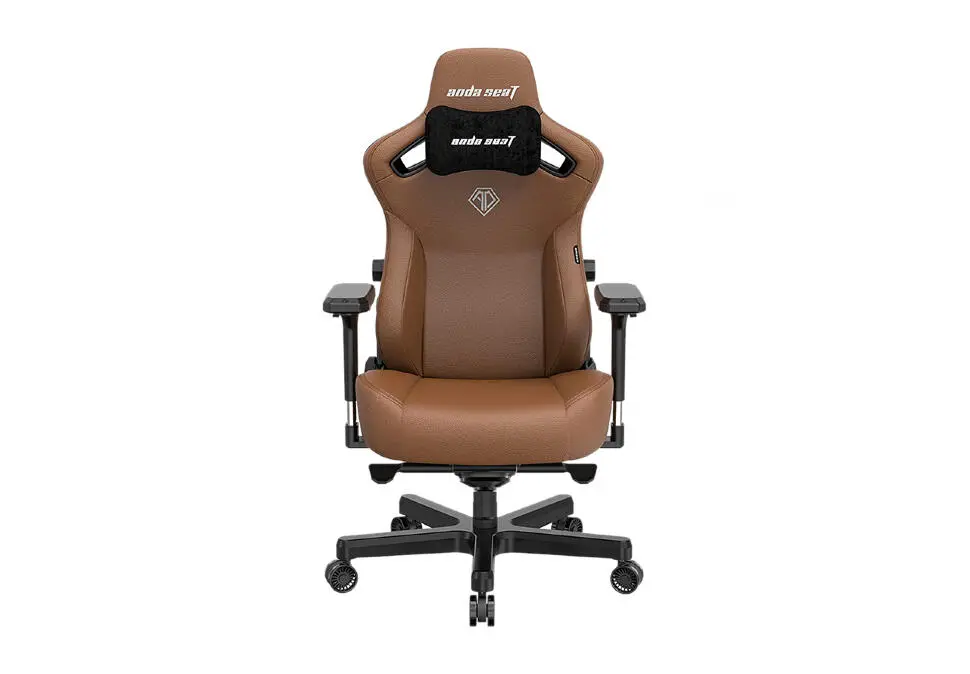 ANDASEAT Kaiser 3 L | Oýun oturgyjy PVC deri 120 kg goňur
