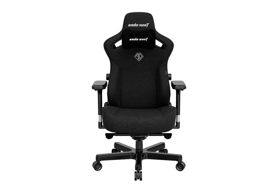 ANDASEAT Kaiser 3 L | Gaming Chair 150kg Black Fabric