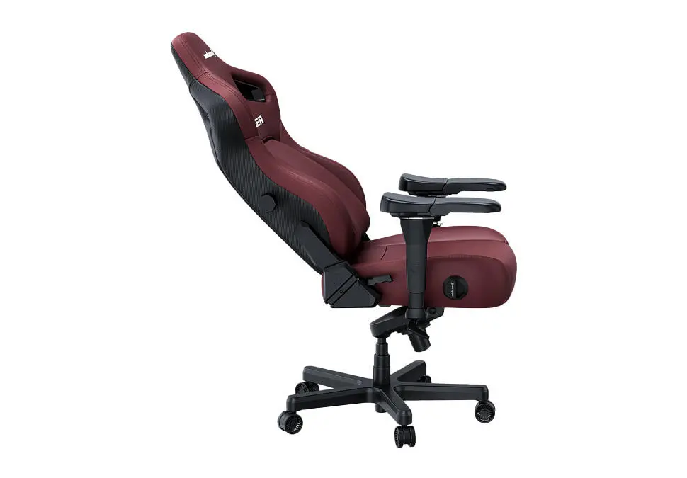 ANDASEAT CHANAD12YDDC-L-20-A-PV/C | Геймерское кресло Кожа 120кг Бордовый