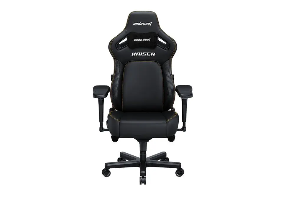 ANDASEAT Kaiser 4 XL | Gaming Chair 180kg Leather Black