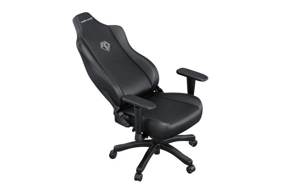ANDASEAT Novis Max XL | Gaming Chair 120 kg Leather Black