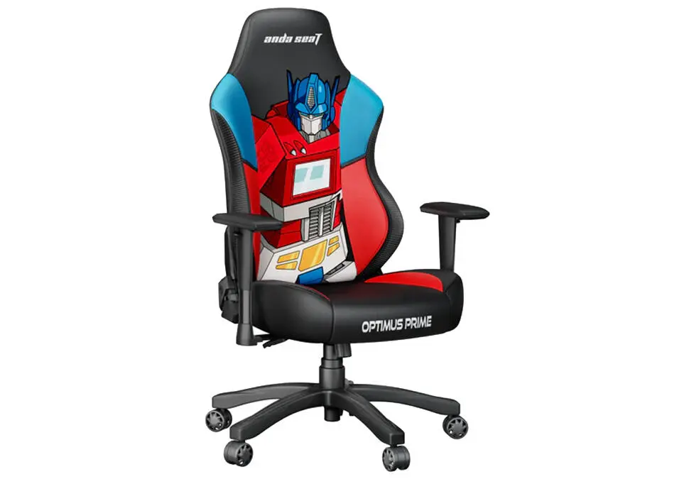 ANDASEAT GCAD18YC-19-QTZ-PVC | Oýun oturgyjy 120 kg Optimus Prime Edition