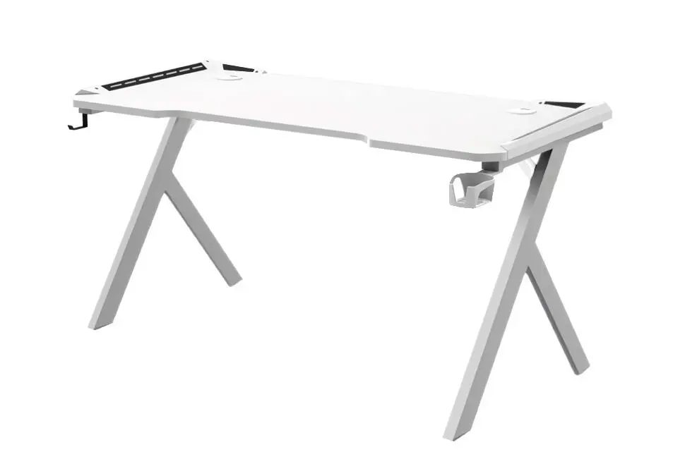 DECHUAN DESKD2109WH | Gaming Desk 140x60x74cm RGB White