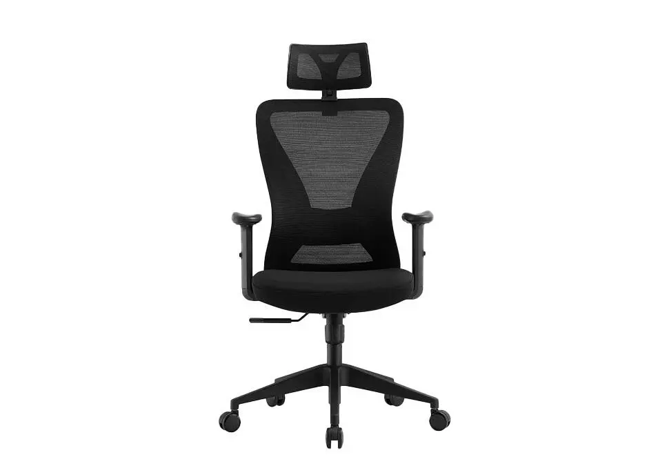 NOEL OCNLALOHBLK | Office Chair Mesh+Fabric 2D Lumbar Class 3 Gaslift Black