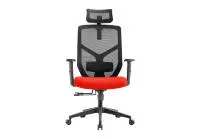 NOEL CHNOLIHRD | Office Chair Mesh+Fabric 2D Lumbar White Frame