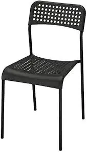 IKEA CHIKBLK | Gara myhman plastik oturgyç üýşürilip bolýan