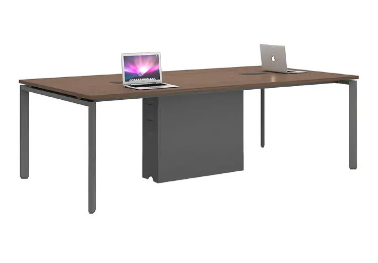 NOEL DESKNMA2412DWD | Conference Desk Dark Wood 2400x1200x750 mm