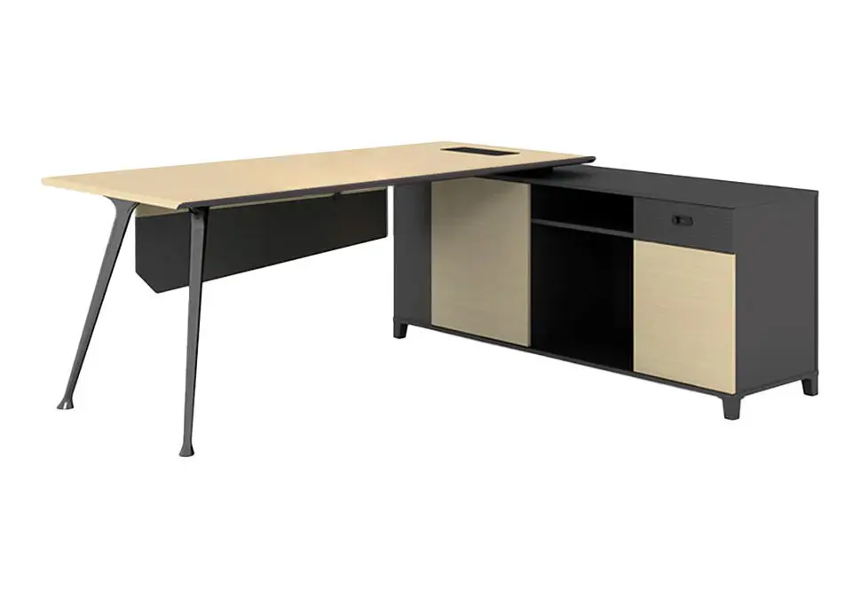 NOEL ODNTDF201816 | Office Desk North American Maple 2000x1800x1600mm