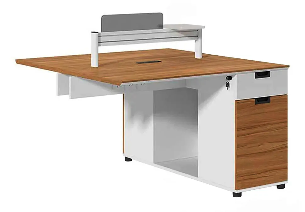 NOEL ODN1212A | Iki adamlyk ofis stoly 1200x1200x1050mm