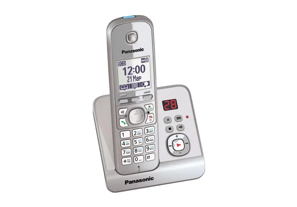 Panasonic KX-TG6721 | Simsiz telefon 300m aralyk
