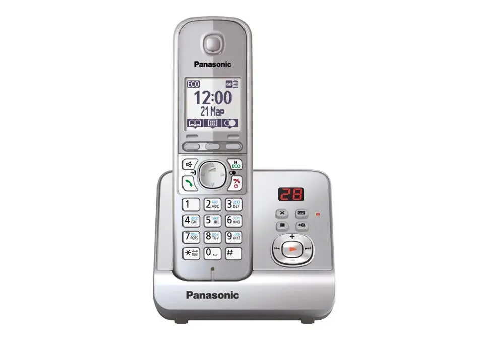 Panasonic KX-TG6721 | Simsiz telefon 300m aralyk