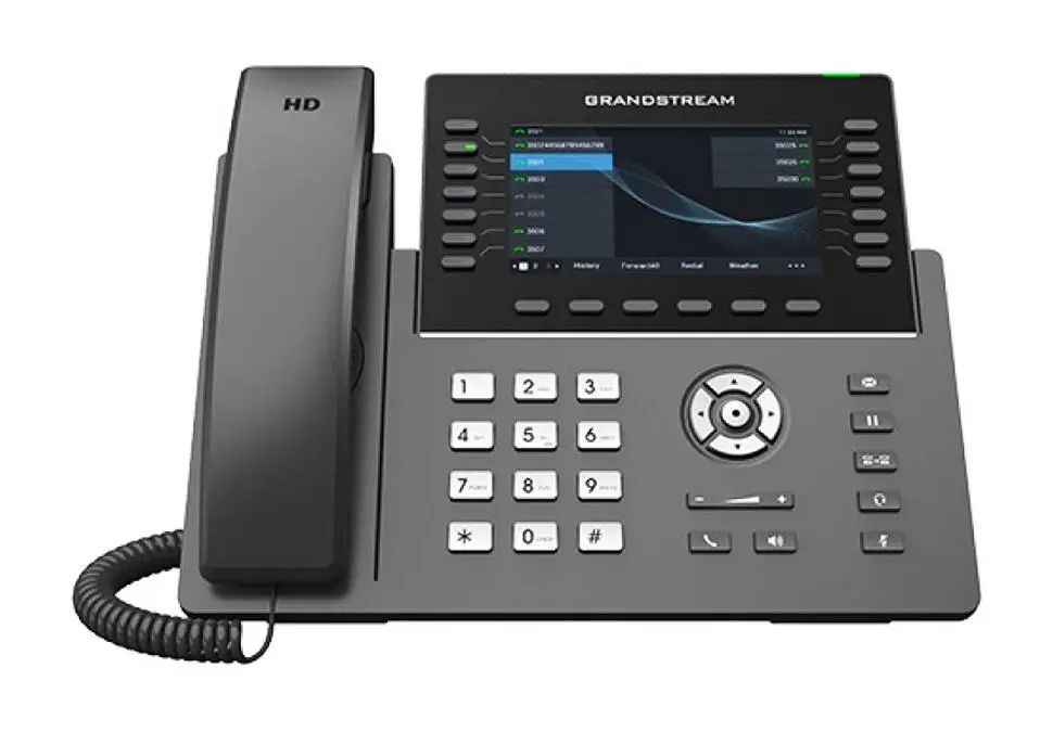 Grandstream GRP2670 | IP telefon 12 setir 7'' reňkli displeý PoE Gigabit LAN
