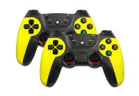GAMEPAD GMPBLKYEL | PC Double Wireless Gamepad Black-Yellow