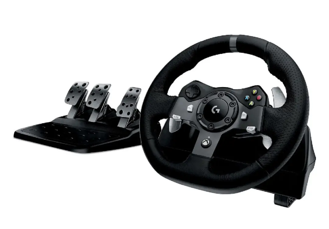 Logitech G920 | Racing Wheel for PC/Xbox + Pedals Dual-Motor Feedback