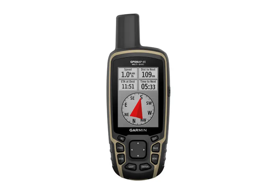 Garmin GPSMAP 65 | Handheld GPS 2.65" Screen, IPX7, 16h Battery