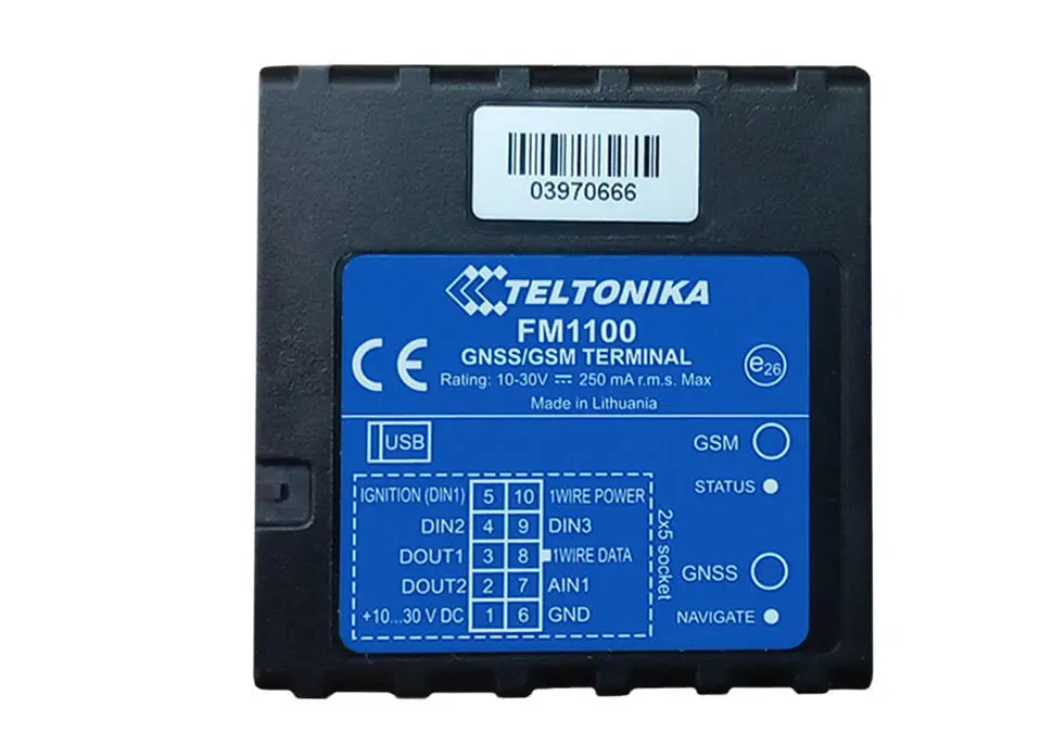 Teltonika FM1100 | GPS Tracker for Car GSM/GNSS Fleet Monitoring